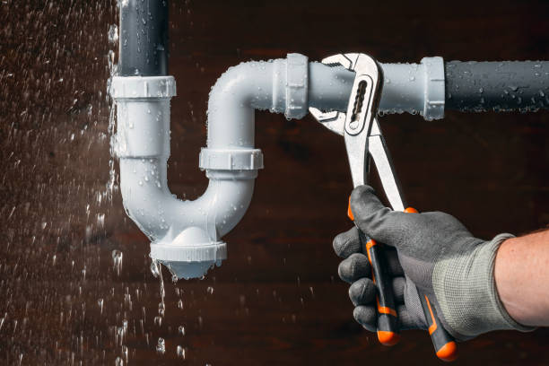 Professional Sewer Line Repair technician working in Kingston, WA